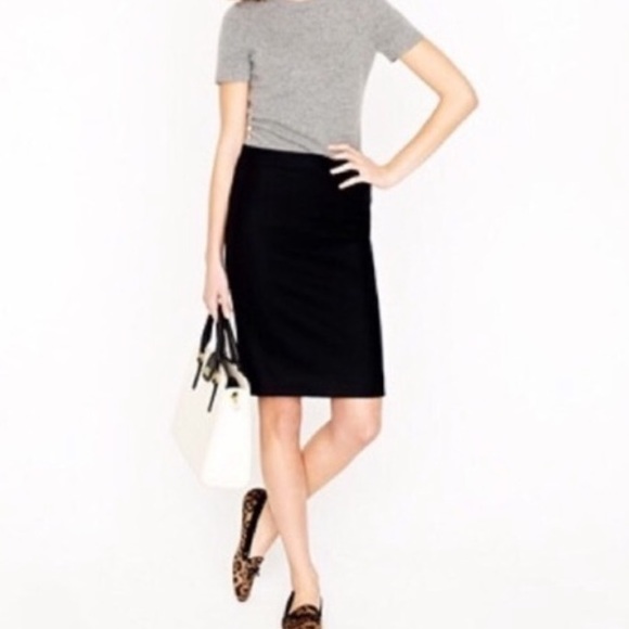 J. Crew Black Skirt size 0 - Picture 5 of 5